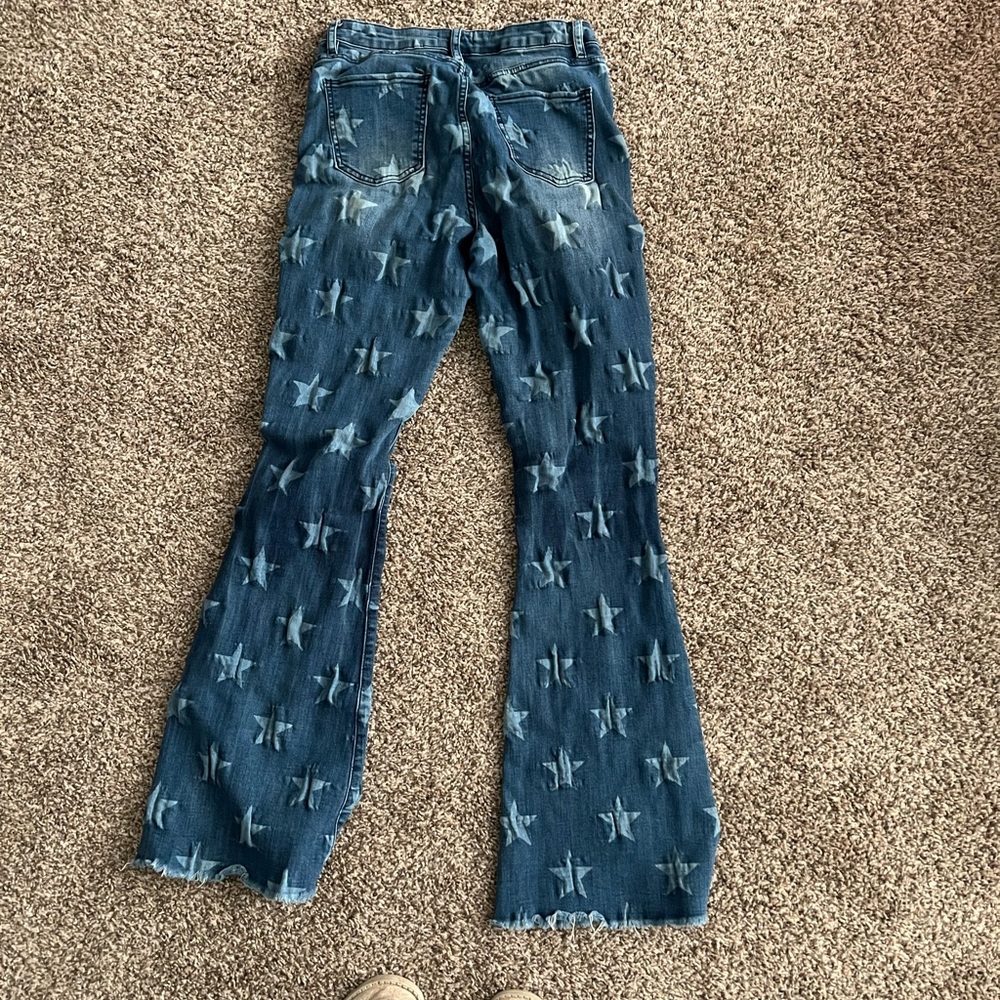 YMI star flare leg jeans